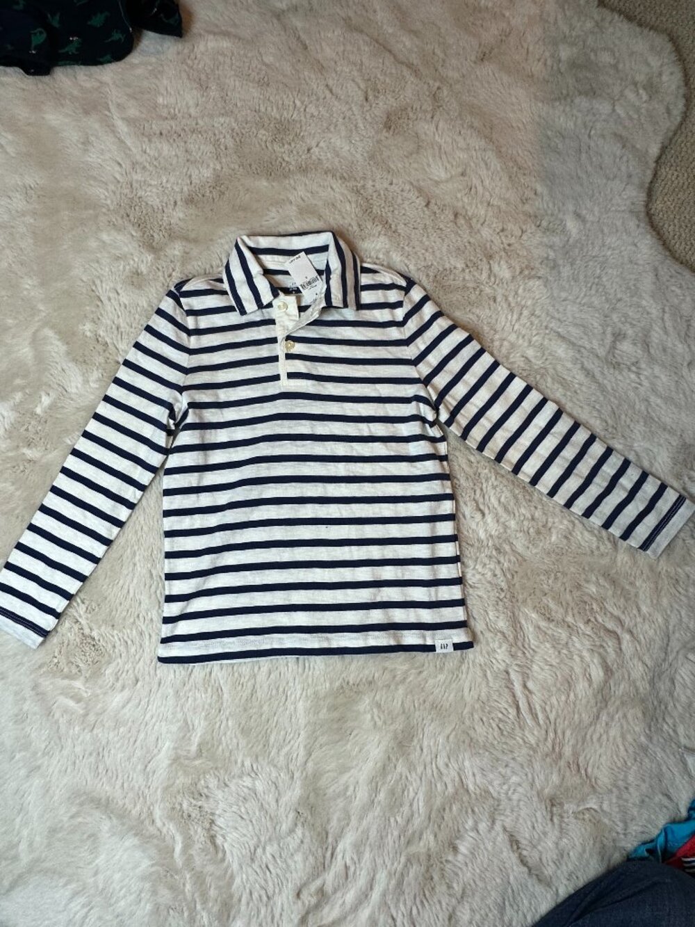 NWT Boys Gap Long Sleeve Shirt - Size Small